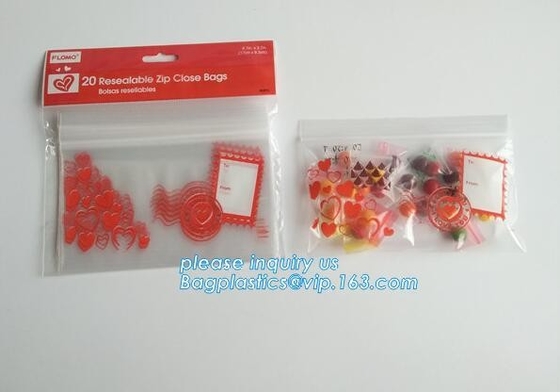 bolso con página web de k China ninguna bolsa transparente de impresión para el acondicionamiento de los alimentos, bolsos del regalo k, pac de la cremallera del soporte para arriba