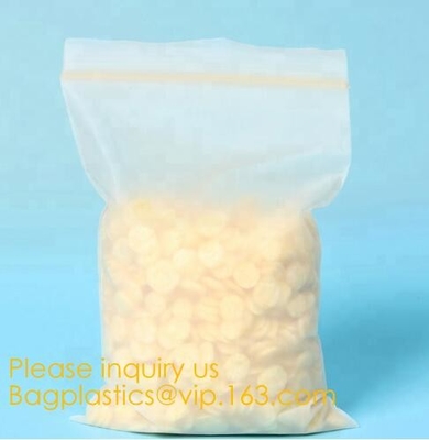 Almidón de maíz biodegradable abonable del 100% E2W EPI, BOLSOS REUTILIZABLES del BIO ECO del VERDE del BPI de la CREMALLERA de la CERRADURA del RESBALADOR SELLO RECONECTABLE del APRETÓN