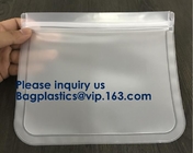 Snacks de PEVA que empaquetan el bolso de impresión de encargo del almacenamiento del bocadillo de la comida de Logo Reusable PEVA, bolso de vacío para la comida