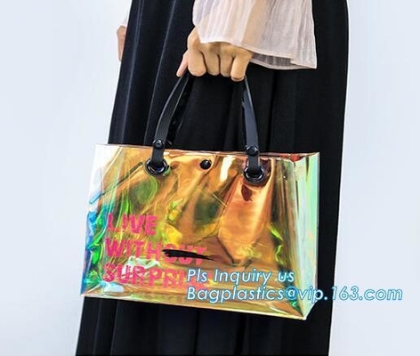 manija redonda del bolso del PVC del bolso de la hebilla según la protección del medio ambiente, la característica y el lacre reciclable y el Handl de la manija