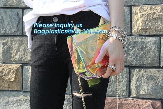 El bolso claro de la playa del pvc del bolso del pvc del bolso de compras del PVC, bolso multifuncional del bolso del totalizador del pvc, pvc promocional canta