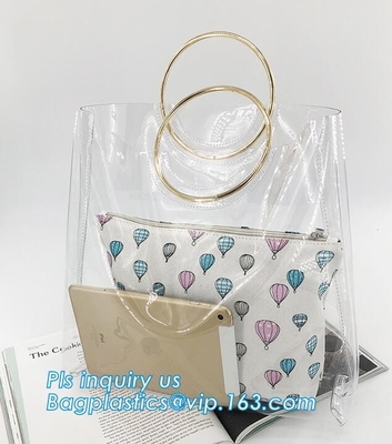 bolso cruzado del caramelo del cuerpo del bolso del caramelo del pvc con la cadena, bolso claro de Fashion del cosmetólogo del PVC para las mujeres y muchachas, T