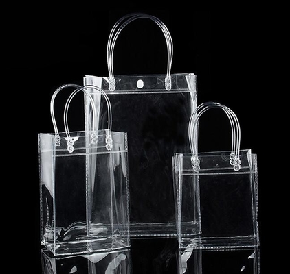 Embrague transparente Tote Bag, Tote Handbags Shopping Shoulder Bags, bolsos del bolso DIY del claro del verano de la playa del PVC de la jalea