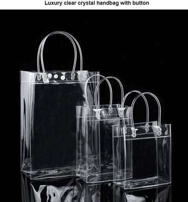 Embrague transparente Tote Bag, Tote Handbags Shopping Shoulder Bags, bolsos del bolso DIY del claro del verano de la playa del PVC de la jalea