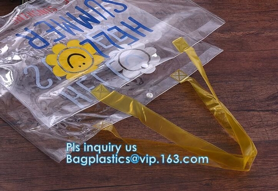 La bolsa de asas reflexiva del hombro del laser de la PU del Pvc, muchachas del bolso de la playa lleva a hombros a Tote Beach Bag, envío y dirección de la playa del viaje del gimnasio del bolso