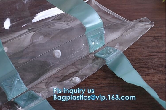 Bolso de hielo del PVC, bolso del lápiz del PVC, bolso cosmético del PVC, bolso de la cremallera del PVC, bolso del botón del PVC, bolso de la promoción del PVC, portatraje del PVC, vagos del regalo del PVC