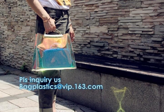 bolso del pvc de la moda de las señoras, bolsos Tote Beach Handbags, bolso Tote Bag, mujeres bolso, bolso de las mujeres del PVC de las mujeres del PVC de la playa del PVC