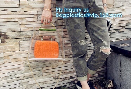 bolso del pvc de la moda de las señoras, bolsos Tote Beach Handbags, bolso Tote Bag, mujeres bolso, bolso de las mujeres del PVC de las mujeres del PVC de la playa del PVC