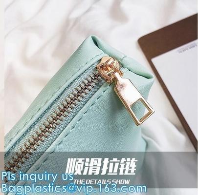 El PVC empaqueta el bolso cosmético de la señora clara, bolsos baratos impermeables transparentes de la playa del pvc, la lona casual Tote Bags Shoulder de las mujeres