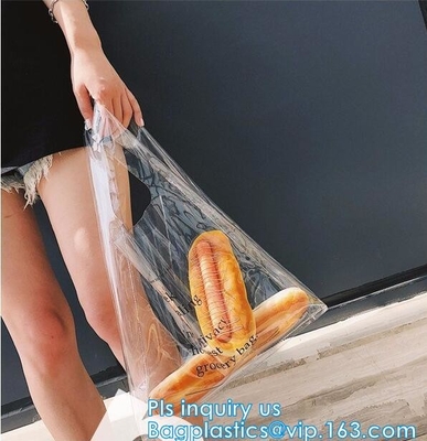 la bolsa de asas transparente portátil de la playa, bolso del PVC del claro de BagTote de la playa para la playa, hombro Desi moderno del ocio de la moda del almacenamiento