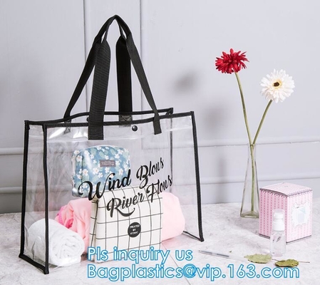 Bolso popular para las mujeres, bolso adolescente amistoso del Pvc del claro de la moda de Eco, pared popular del hombro del claro de la PU de la señora del bolso