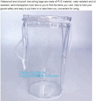 la organza de la promoción imprimió el bolso de empaquetado del regalo del mini del bolso el 100% caramelo plástico biodegradable del PVC, promocional o el advertisi