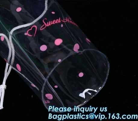 la organza de la promoción imprimió el bolso de empaquetado del regalo del mini del bolso el 100% caramelo plástico biodegradable del PVC, promocional o el advertisi
