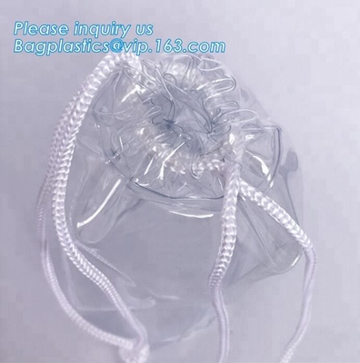 la organza de la promoción imprimió el bolso de empaquetado del regalo del mini del bolso el 100% caramelo plástico biodegradable del PVC, promocional o el advertisi