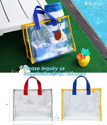 Bolso de encargo del PVC de señora Single Clear Waterproof de los hombres de las mujeres, cruz clara del PVC del hombro de la honda - la bolsa para transportar cadáveres, ingenio del bolso