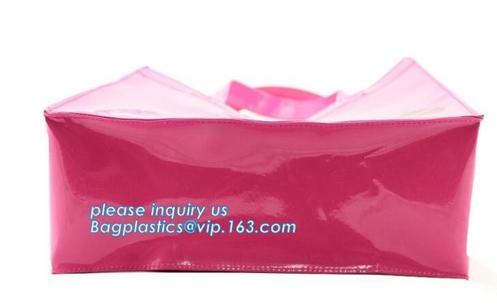 Caliente-venta del bolso de los bolsos de las mujeres de los interiores del bolso de los padres PU/PVC, bolso Semi-claro del bolso de la playa del PVC de Tote Bag con