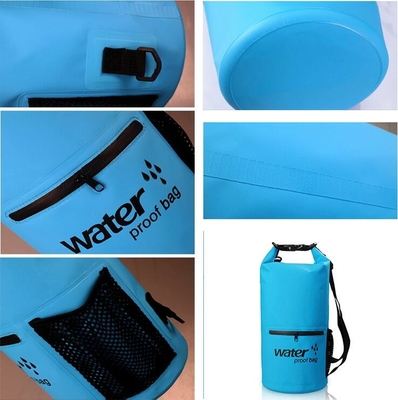 Prenda impermeable seca de encargo del bolso seco del PVC 5L de la prenda impermeable del saco del logotipo 500D del paquete del océano, prenda impermeable Mini First Aid Kit Bag S del poliéster