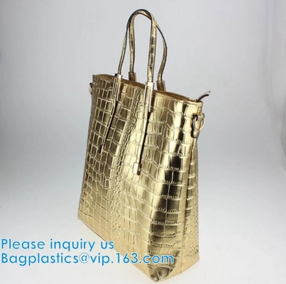 Bolsos cosméticos del maquillaje del viaje del bolso del artículo de tocador del bolso del flamenco de la prenda impermeable, algodón, lona, poliéster, nilón, no tejido