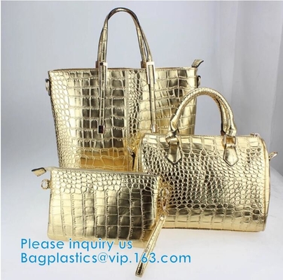 Bolsos cosméticos del maquillaje del viaje del bolso del artículo de tocador del bolso del flamenco de la prenda impermeable, algodón, lona, poliéster, nilón, no tejido
