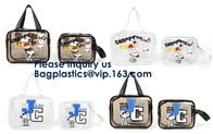 Vagos de encargo olográficos de las compras del PVC de Tote Handbag Crossbody Beach Bag Logo Fashion Vinyl del bolso de la Piedra-impresión del holograma