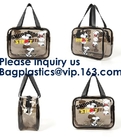 Vagos de encargo olográficos de las compras del PVC de Tote Handbag Crossbody Beach Bag Logo Fashion Vinyl del bolso de la Piedra-impresión del holograma