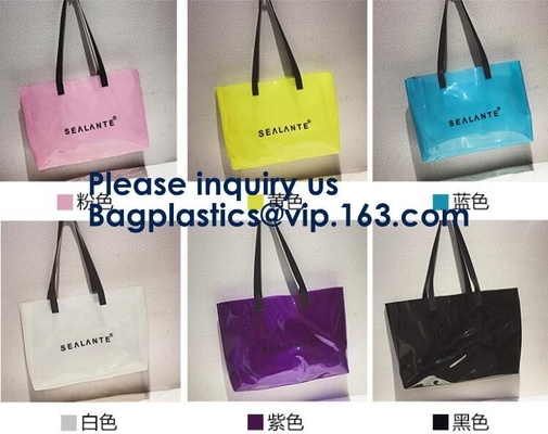 Mensajero transparente Bag Women Pink Jelly Shoulder Bag Female Big Tote Girl Handbags del laser del holograma de las ventas calientes del Amazonas
