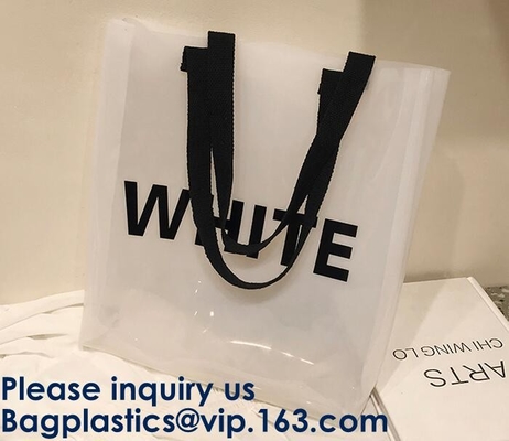 PVC Tote Hologram Laser Bag transparente, bolso de la prenda impermeable de compras de la bolsa de asas de las mujeres del hombro del PVC del laser del holograma para las mujeres