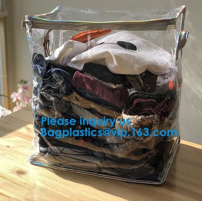 Bolso con precios de fábrica, bolso tejido púrpura elegante del edredón del Pvc de la manija de la cuerda del OEM de la cremallera del ribete de la manija con el edredón de la manija