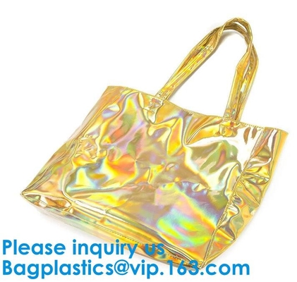 Bolso de Tote Bag /Shoulder/bolso de compras/bolso de la manija/bolso de la playa/bolso impermeable, playa Tote Bag With de señora Handbag Set Transparent