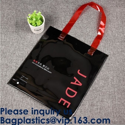 Bolso picovoltio del maquillaje del laser del bolso TPU de la playa del Pvc de la prenda impermeable del PVC Tote Bag Fashion Large Capacity del plástico transparente grande del tamaño que hace compras