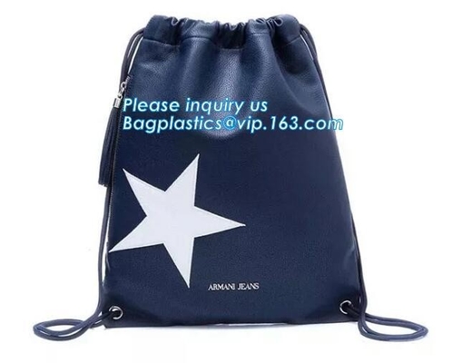 Bolso de lazo con mejores ventas suave del cuero de la PU, bolso de cuero de la bolsa del lazo de los auriculares de oído de la PU, Bagease, Bagplastics