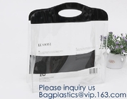 Bolso de compras olográfico transparente claro de encargo del PVC Tote Bag Pvc Handbag Transparent olográfico Tote Shopping Bags