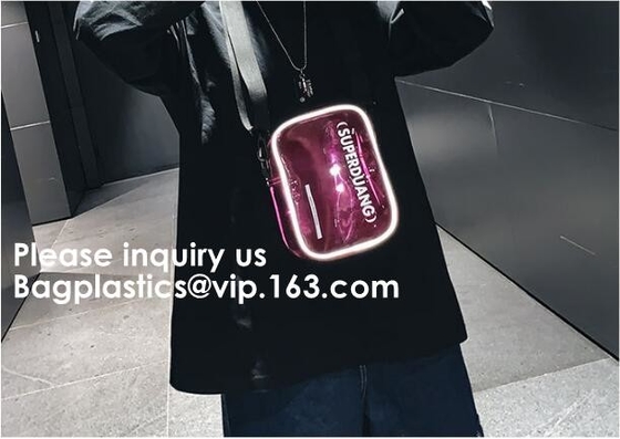 Cruzado - la bolsa para transportar cadáveres con la correa de hombro ajustable, Zippered top, perfecciona para el estadio, escuela, juegos de los deportes, St claro de los conciertos