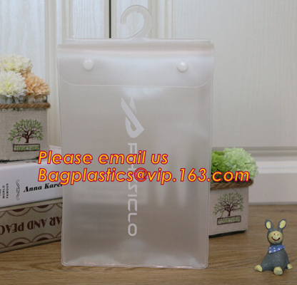 Best Selling Promotional Clear Vinyl Fashion Travel Cosmetic Bag, Custom clear packing PVC bag with slider PVC cosmetic