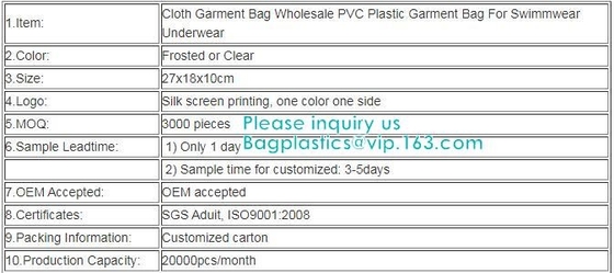 El CPE modificado para requisitos particulares material ambiental del PVC de EVA heló el bolso de la cremallera del bolso del resbalador, bolso de los efectos de escritorio de la bolsa de la cremallera del resbalador