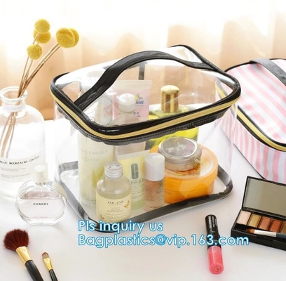 El bolso de compras del comprador de Tote Bags del claro del PVC, bolso que hacía compras plástico grande del pvc, Matte Glossy Eco Laminated Customized dirigió