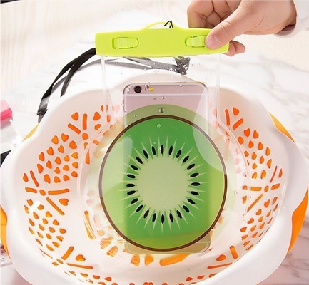 Bolso seco flotante multifuncional impermeable universal del teléfono celular de la caja del filtro del teléfono del PVC, desbloqueando la bolsa impermeable para la célula
