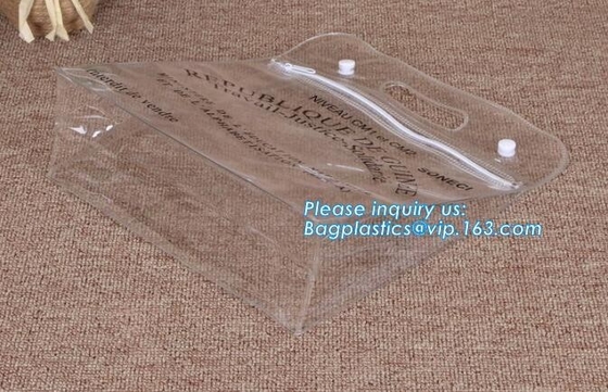 Bolso cosmético del PVC de EVA de la aprobación biodegradable para el organizador Toiletry Bag del viaje del maquillaje de la línea aérea de la prenda impermeable de la cremallera de las mujeres