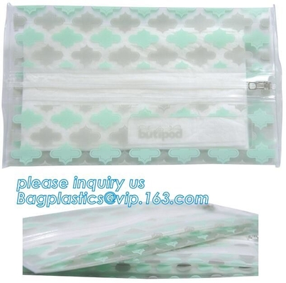 Bolso biodegradable de BUTIPOD, bolso mojado del tejido del viaje k del trapo portátil del bebé, caja que empaqueta, empaquetado del dispensador del tejido