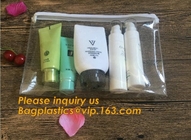 Bolso cosmético del PVC de BAGEASE EVA para el paquete de Toiletry Bag Bagease del organizador del viaje del maquillaje de la línea aérea de la prenda impermeable de la cremallera de las mujeres
