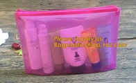 Bolso cosmético del PVC de BAGEASE EVA para el paquete de Toiletry Bag Bagease del organizador del viaje del maquillaje de la línea aérea de la prenda impermeable de la cremallera de las mujeres