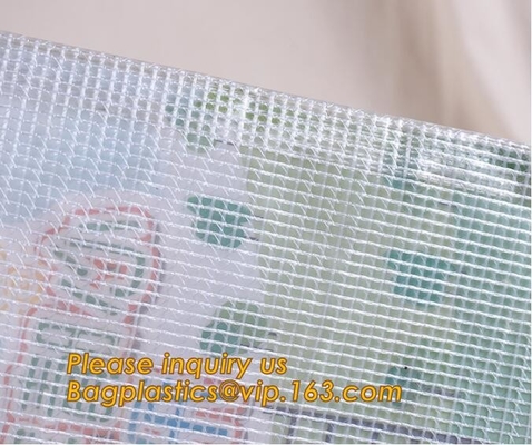 Bolso del fichero de documento de la tela de los efectos de escritorio de la oficina del PVC, carpeta de archivos de los pp/bolso plástico del documento de la cubierta de fichero a4/pvc, vagos de las cuentas de la tarjeta de la bolsa