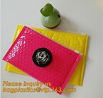 El sello interno promocional del resbalador del cojín empaqueta el sobre marrón resistente material reciclado de la burbuja del papel de Kraft rellenó bolsos del correo