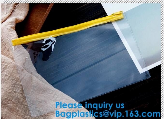 Bolso cosmético de EVA Material k del logotipo del PVC del vinilo del claro de la cremallera del resbalador del bikini suave transparente de encargo de la bolsa