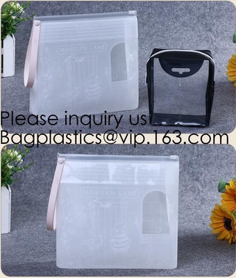 Fichero de periódico del documento del vinilo Pen Zipper Bags, bolso de la bolsa de la prenda impermeable de la cremallera del resbalador del Pvc del bolso de la moneda, no tóxico respetuoso del medio ambiente