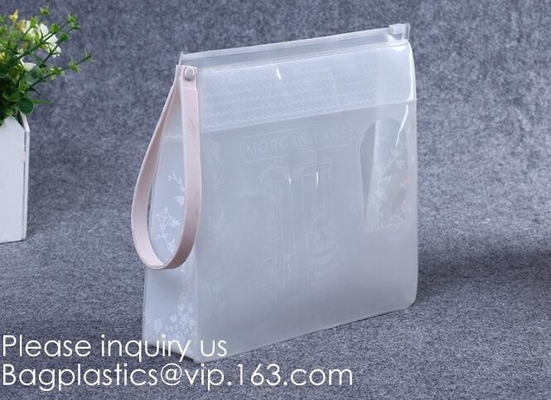 Fichero de periódico del documento del vinilo Pen Zipper Bags, bolso de la bolsa de la prenda impermeable de la cremallera del resbalador del Pvc del bolso de la moneda, no tóxico respetuoso del medio ambiente