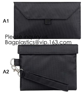 Bolso alineado de encargo de la prueba del olor del olor del carbono activado con la cerradura, cremallera del bolso de Smellproof para el accesorio que fuma, bagease