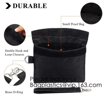 Los bolsos del viaje de la prueba del olor para almacenar las hierbas y las mercancías consumibles y para mantenerlas frescas por los meses, carbono alinearon los bolsos C de la prueba del olor