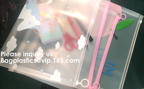 Los Pp impermeables archivan el bolso para la escuela o la oficina, bolso del fichero de documento del fichero de documento Bag/Pp/Pvc, estudiantes que aprenden almacenamiento de ficheros