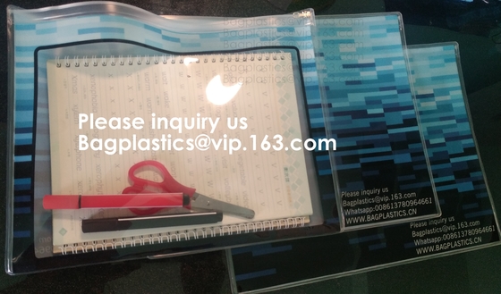 El bolso del fichero de los efectos de escritorio de los PP/envuelve la carpeta de archivos de la conferencia del documento, bolso biodegradable del fichero de la caja del fichero de documento, bolso pac del documento
